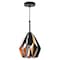 Cwi Lighting Oxide 1 Light Down Mini Pendant With Black+Copper Finish 1114P8-1-271 - alternate 1